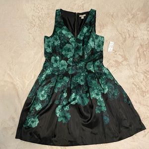 Rose 🌹 Patterned A-Line Dress